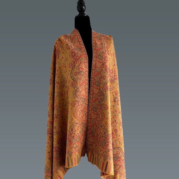 Large wrap around | Long Scarf | Travel wrap | Warm and Cozy wrap | Pashmina - Picture 2 of 8